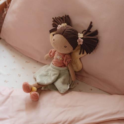 Drap-housse de berceau - Blanc - Fairy Garden - Fairy Blossom  Drap-housse de berceau - Blanc - Fairy Garden - Fairy Blossom