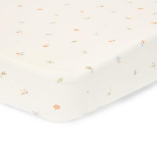 Single fitted sheet - White - Size single - Forest Friends - Forest Treasures Single fitted sheet - White - Size single - Forest Friends - Forest Treasures