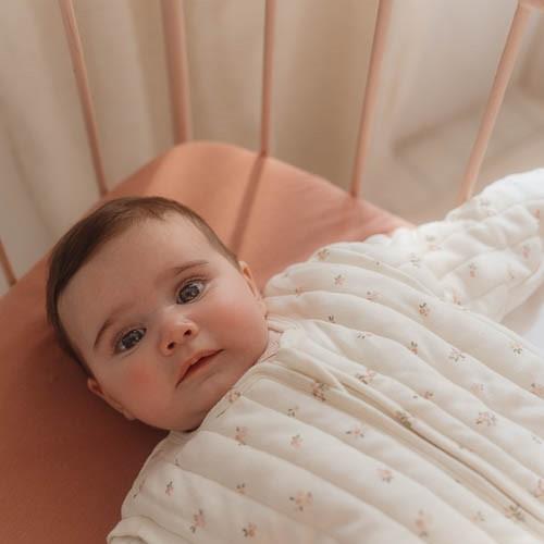 Crib fitted sheet - Pink - Essentials Crib fitted sheet - Pink - Essentials