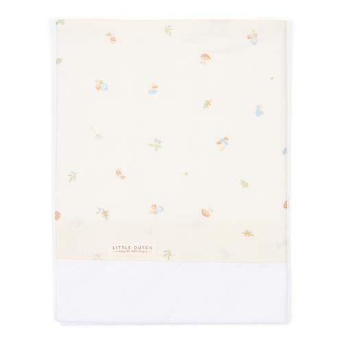 Drap de lit - Blanc - Forest Friends - Trésors de la Forêt  Drap de lit - Blanc - Forest Friends - Trésors de la Forêt