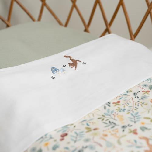 Drap de lit - Blanc - Forest Friends  Drap de lit - Blanc - Forest Friends