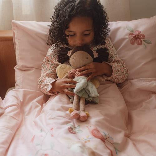 Ledikant dekbedovertrek - Roze - Fairy Garden - Fairy Blossom Ledikant dekbedovertrek - Roze - Fairy Garden - Fairy Blossom