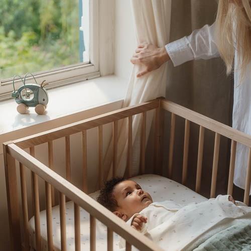 Crib Sheet - White - Forest Friends - Forest Treasures  Crib Sheet - White - Forest Friends - Forest Treasures