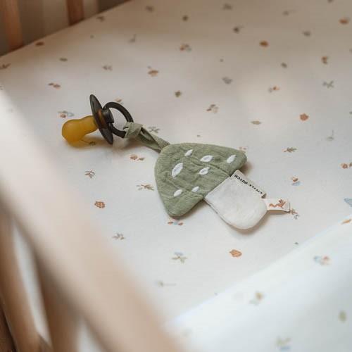 Single fitted sheet - White - Size single - Forest Friends - Forest Treasures Single fitted sheet - White - Size single - Forest Friends - Forest Treasures