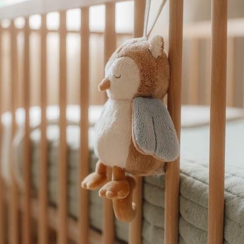 Crib blanket - Green - Forest Friends Crib blanket - Green - Forest Friends