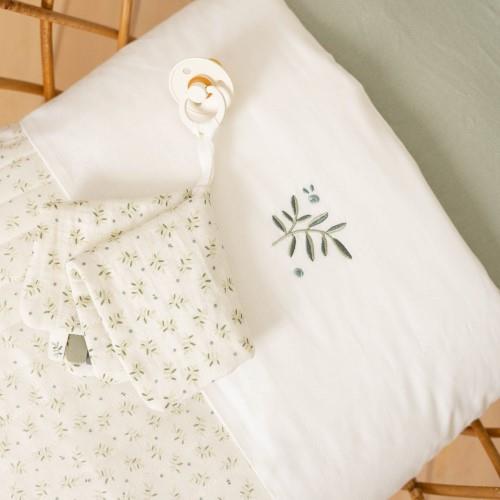 Drap de lit - Vert - Essentials - Blueberry Leaves  Drap de lit - Vert - Essentials - Blueberry Leaves