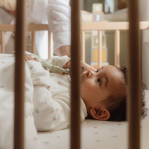 Junior Fitted sheet - White - Size Junior - Forest Friends - Forest Treasures Junior Fitted sheet - White - Size Junior - Forest Friends - Forest Treasures