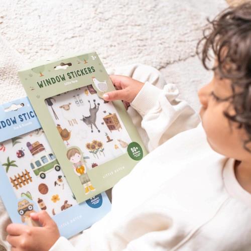 Autocollants de fenêtre Little Farm  Autocollants de fenêtre Little Farm