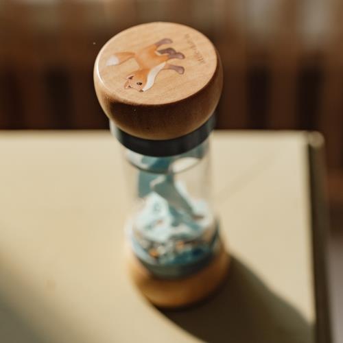 Hochet de pluie - Bleu - Forest Friends  Hochet de pluie - Bleu - Forest Friends