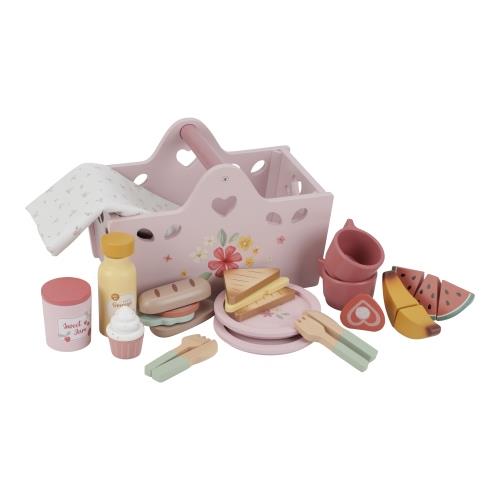 Wooden Picnic Set - Multicolored - Essentials  Wooden Picnic Set - Multicolored - Essentials