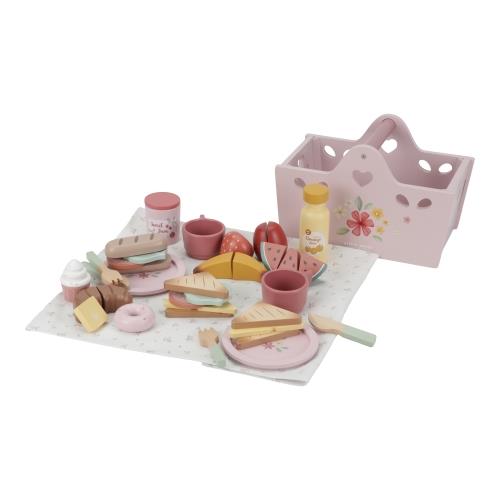 Wooden Picnic Set - Multicolored - Essentials  Wooden Picnic Set - Multicolored - Essentials