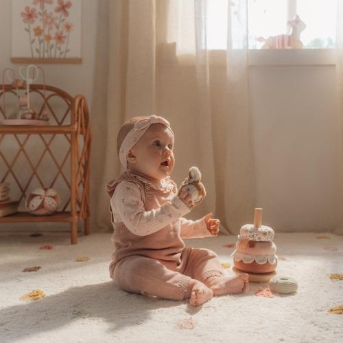 Stapelturm - Rosa - Fairy Garden  Stapelturm - Rosa - Fairy Garden