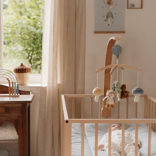 Wooden Music Mobile - Blue - Forest Friends  Wooden Music Mobile - Blue - Forest Friends