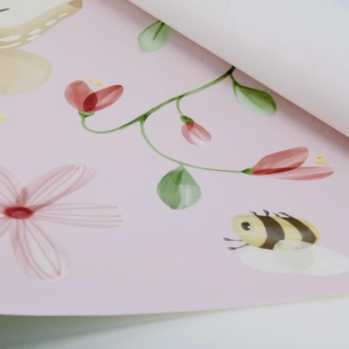 Tapetenkreis - Mehrfarbig - Fairy Garden - Fairy Wonders  Tapetenkreis - Mehrfarbig - Fairy Garden - Fairy Wonders