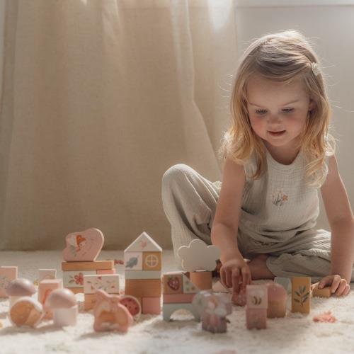 Blocs de construction - Rose - Fairy Garden  Blocs de construction - Rose - Fairy Garden