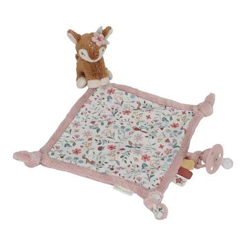 Schnuffeltuch Baby mit Print Hirsch - Rosa - Fairy Garden  Schnuffeltuch Baby mit Print Hirsch - Rosa - Fairy Garden