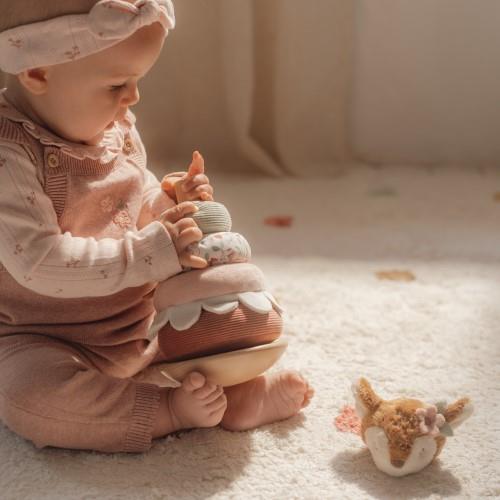 Stapelturm - Rosa - Fairy Garden  Stapelturm - Rosa - Fairy Garden