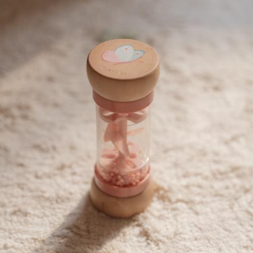 Rain rattle - Pink - Fairy Garden  Rain rattle - Pink - Fairy Garden