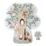 Bodenpuzzle - Blau - Forest Friends