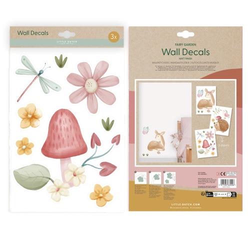 Wall stickers - Multicolored - Fairy Garden  Wall stickers - Multicolored - Fairy Garden