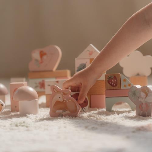 Blocs de construction - Rose - Fairy Garden  Blocs de construction - Rose - Fairy Garden
