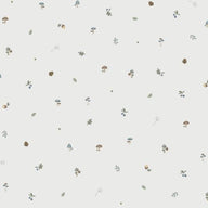 Non-woven wallpaper - Multicolored - Forest Friends - Forest Treasures