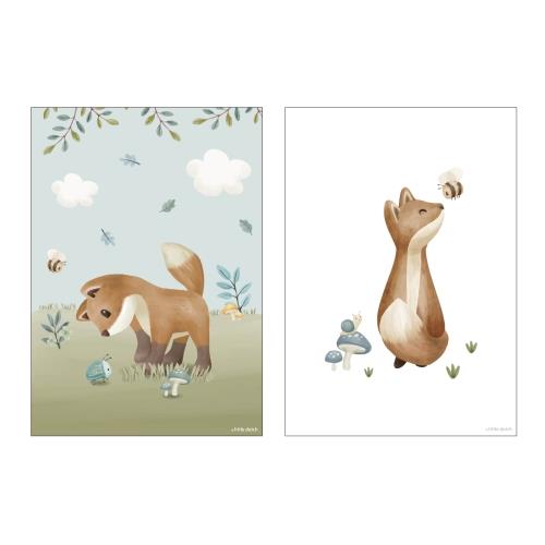 Poster - Size A3 - Forest Friends  Poster - Size A3 - Forest Friends