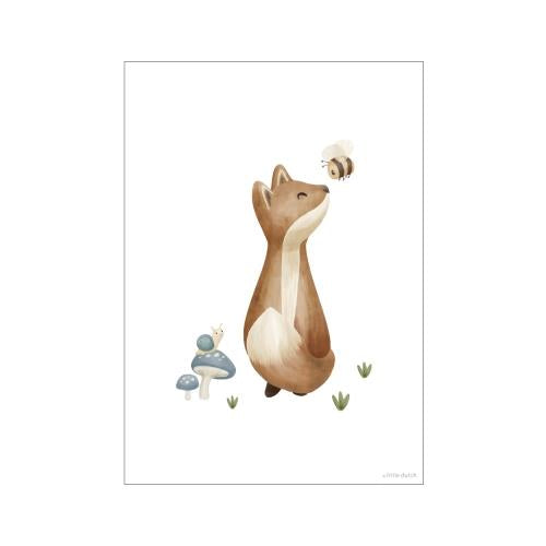 Poster - Size A3 - Forest Friends  Poster - Size A3 - Forest Friends