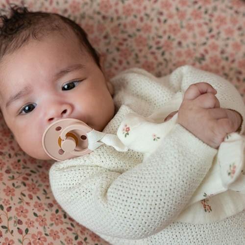 Schnullertuch - Weiß - Fairy Garden - Fairy Blossom  Schnullertuch - Weiß - Fairy Garden - Fairy Blossom