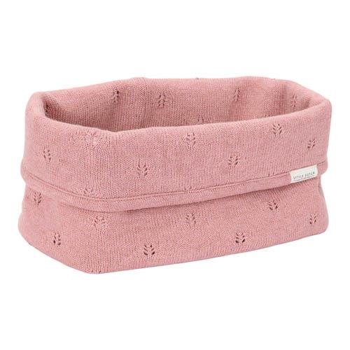 Storage basket large - Pink - Essentials  Storage basket large - Pink - Essentials