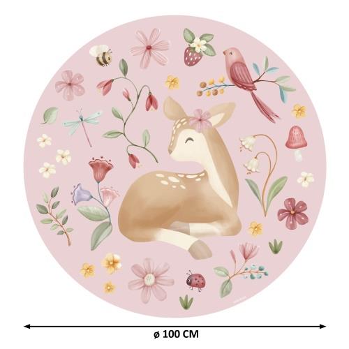 Tapetenkreis - Mehrfarbig - Fairy Garden - Fairy Wonders  Tapetenkreis - Mehrfarbig - Fairy Garden - Fairy Wonders