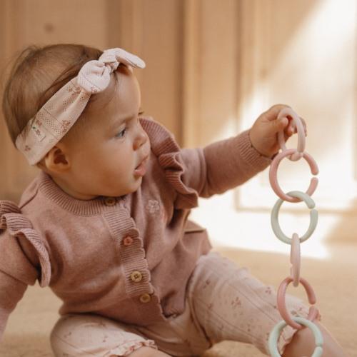 Little Loops Toy Rings - Pink - Fairy Garden Little Loops Toy Rings - Pink - Fairy Garden