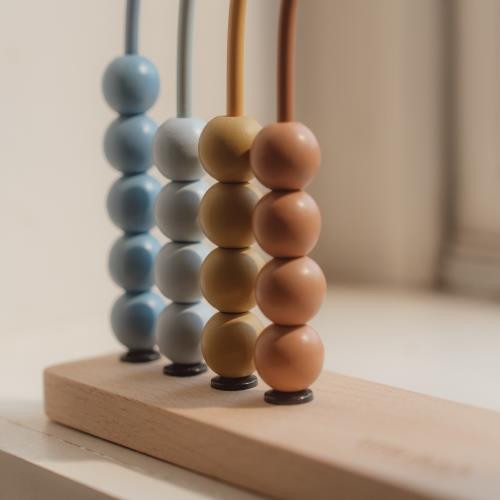 Abacus arc-en-ciel - Bleu - Forest Friends  Abacus arc-en-ciel - Bleu - Forest Friends