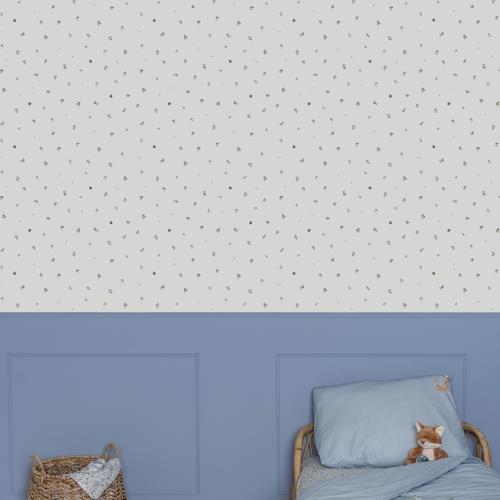 Non-woven wallpaper - Multicolored - Forest Friends - Forest Treasures  Non-woven wallpaper - Multicolored - Forest Friends - Forest Treasures