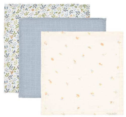 Washcloth set - Blue - Forest Friends  Washcloth set - Blue - Forest Friends