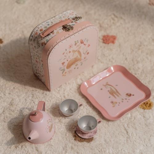 Service à thé 7 pièces - Multicolore - Fairy Garden  Service à thé 7 pièces - Multicolore - Fairy Garden