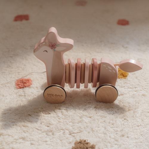 Trekdier Hert - Roze - Fairy Garden Trekdier Hert - Roze - Fairy Garden