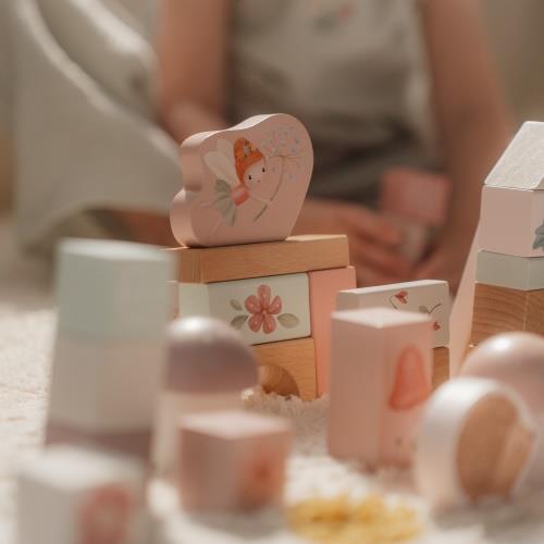 Blocs de construction - Rose - Fairy Garden  Blocs de construction - Rose - Fairy Garden