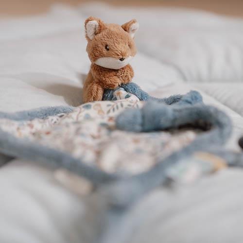 Cuddle cloth print Fox - Forest Friends - Blue - Forest Friends  Cuddle cloth print Fox - Forest Friends - Blue - Forest Friends