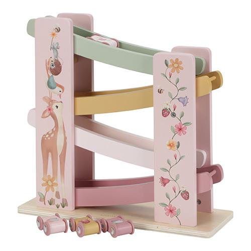 Houten autobaan - Roze - Fairy Garden Houten autobaan - Roze - Fairy Garden