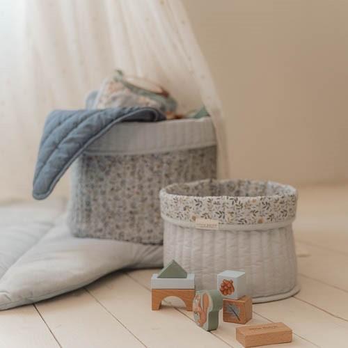 Aufbewahrungskorb klein - Blau - Forest Friends - Waldabenteuer  Aufbewahrungskorb klein - Blau - Forest Friends - Waldabenteuer