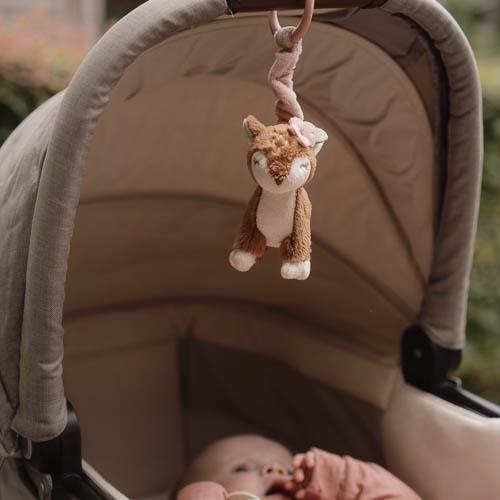 Trilfiguur Hert - Rose - Fairy Garden  Trilfiguur Hert - Rose - Fairy Garden