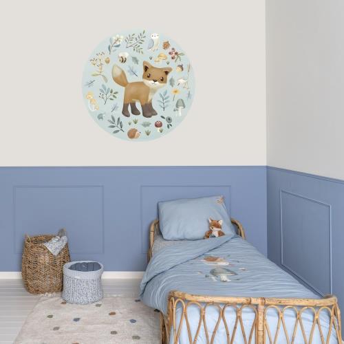 Wallpaper circle - Multicolored - Forest Friends - Forest Wonders  Wallpaper circle - Multicolored - Forest Friends - Forest Wonders