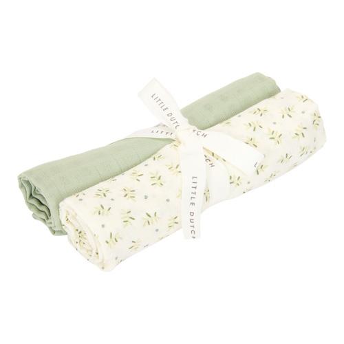 Swaddle - Groen - Essentials - Blueberry Leaves Swaddle - Groen - Essentials - Blueberry Leaves
