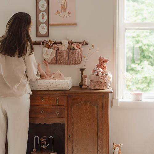 Organizer - Pink - Fairy Garden - Fairy Floral  Organizer - Pink - Fairy Garden - Fairy Floral