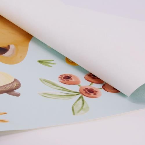 Wallpaper circle - Multicolored - Forest Friends - Forest Wonders  Wallpaper circle - Multicolored - Forest Friends - Forest Wonders