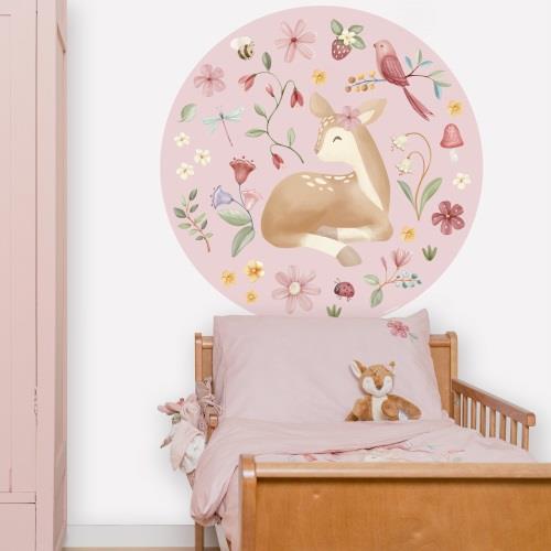 Tapetenkreis - Mehrfarbig - Fairy Garden - Fairy Wonders  Tapetenkreis - Mehrfarbig - Fairy Garden - Fairy Wonders