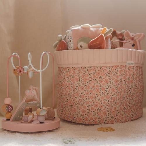 Aufbewahrungskorb groß - Rosa - Fairy Garden - Fairy Floral  Aufbewahrungskorb groß - Rosa - Fairy Garden - Fairy Floral