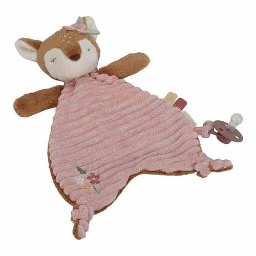 Schnuffeltuch Baby Hirsch - Rosa - Fairy Garden  Schnuffeltuch Baby Hirsch - Rosa - Fairy Garden