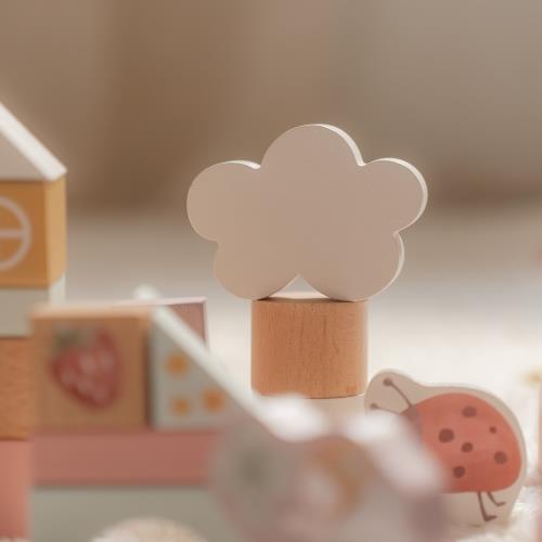 Blocs de construction - Rose - Fairy Garden  Blocs de construction - Rose - Fairy Garden